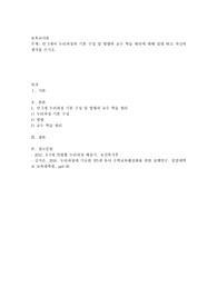 만 5세아 누리과정의 기본 구성 및 방향과 교수 학습 원리에 대해 설명 하고 자신의 생각을 쓰시오