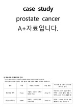 GS실습케이스 (prostate cancer) A+자료, 간호진단 3개, 간호과정 3개