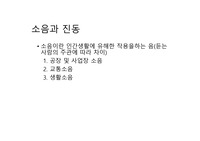 소음과 진동