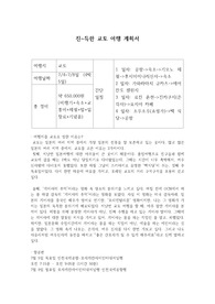 일본 교토 여행계획서