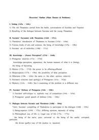 Plato Outline