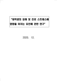 대학생의 장래 및 진로스트레스에 미치는 요인에 대한 연구보고서