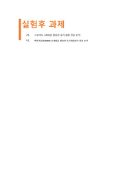 A+ 크로마토그래피를 활용한 유기 합성 반응 분석 및 핵자기공명(NMR) 분광법을 활용한 유기화합물의 정성 분석