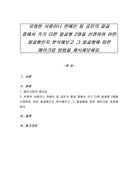 유명한 사람이나 연예인 등 공인의 얼굴 중에서 각기 다른 얼굴형 2명을 선정하여 어떤 얼굴형인지 분석해보고 그 얼굴형에 따른 메이크업 방법을 제시해보세요
