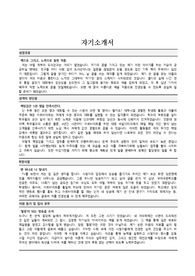 방송작가 지원 자기소개서, 자소서