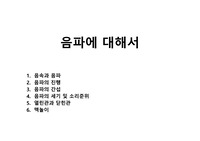 음파에 대해서
