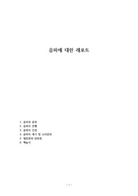 음파에 대한 레포트