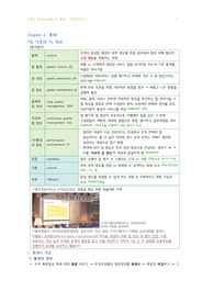 간호관리 필기정리(chapter 6. 통제)