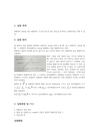 건국대 마찰계수의 측정 결과