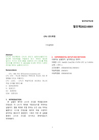 cpu 온도측정 리포트