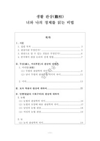 생활 관상, 너의 나의 정체를 읽는 비법