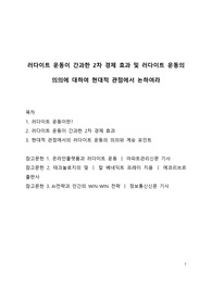 러다이트 운동이 간과한 2차 경제 효과 및 러다이트 운동의 의의해 대하여 현대적 관점에서 논하여라