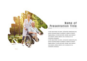 ppt다이어그램 - 3511(그래픽 타입, 노인의료, 노인케어, 노인환자, 막대그래프, 사진첨부형)