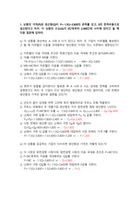 경제학-균형거래량, 시장실패, 독점경쟁시장