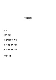 경제통합