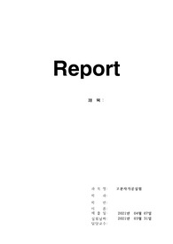 고분자가공실험 압출성형