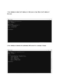 Wireshark Lab 3 DNS / 컴퓨터 네트워크 과제 / Wireshark 패킷 분석
