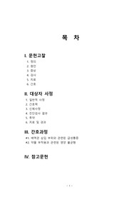 성인간호학 A+ 담석증 담낭염 실습 케이스 간호진단 및 과정 2개 포함