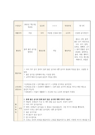 [보육실습] 만5세 올데이 게임 활동계획안 &#039;몸에 좋은 음식을 찾아라&#039; (여름철 건강과 안전)