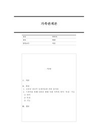 가족과 관련 있는 대중매체를 하나 선정하고 선정한 매체에서 드러난 현대 사회 가족의 의미, 가족의 특성과 기능에 대해 논하시오