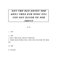 여성의 우울증 증상과 공동의존의 개념을 설명하고 우울증과 알코올 중독에서 벗어난 건강한 여성의 정신건강을 위한 개입을 서술하시오