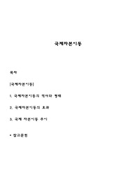 국제자본이동