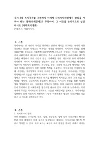우리나라 복지국가를 구현하기 위해서 사회복지차원에서 관심을 가져야 하는 영역(사회문제)은 무엇이며, 그 이유를 논리적으로 설명하시오 (사회복지개론)