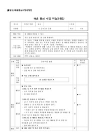 배움 중심 수업과정안(약안). 5학년 1학기 국어 4. 글쓰기의 과정 1차시. 쓸 내용을 떠올릴 수 있다(겪은 일을 바탕으로 쓸 내용 떠올리기)