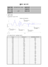번지점프에서의 가속도 결과보고서