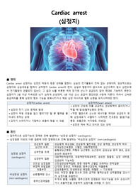 [A+] 성인간호학 Cardiac arrest 케이스 스터디