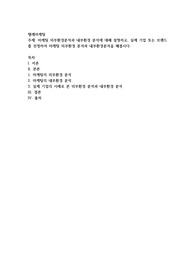 마케팅 외부환경분석과 내부환경 분석에 대해 설명하고, 실제 기업 또는 브랜드를 선정하여