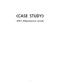 [여성건강간호학] 산욕기 간호 case study (자료 질 완전보장 A+) (회음절개와 관련된 통증, 유방울혈과 관련된 비효과적 모유수유) [간호진단2. 간호과정2]