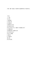 향후 창업을 가정하여 창업계획서를 작성하시오