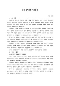 중한 금지화행 비교분석