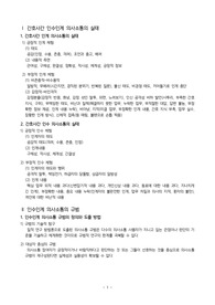 간호관리 인수인계 요약정리/리포트 과제