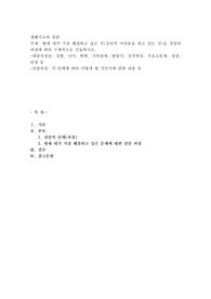 현재 내가 가장 해결하고 싶은 것(심리적 어려움을 겪고 있는 것)을 상담의 과정에 따라 구체적으로 진술