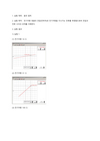 [일반물리] 옴의법칙 결과보고서