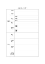 상담이론과실제 과제, 주차별 상담사례보고서 작성하기, 양식 및 2~6주차 상담사례보고서