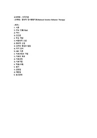합리적 정서행동치료