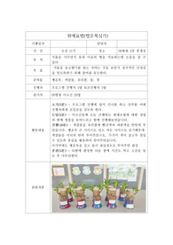[지역사회간호학] 원예요법(행운목심기) 노인건강간호학 실습 [간호학과, 실습용 프로그램, 수행계획서, 보건교육계획서]