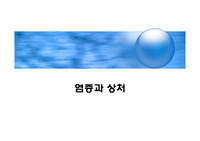[성인간호학] 염증과 상처관리 요약정리 PPT