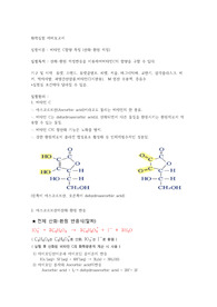 비타민C함량측정 예비보고서(산화환원적정)