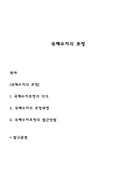 국제수지의 조정