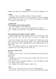 인공호흡기 ventilator