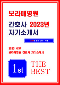 보라매병원 자소서