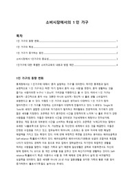 [A+ 리포트] 소비시장에서의 1인 가구_대중소비사회와 소비자교육