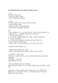 (한국회화사 정리) 4. 조선시대 회화의 특징_조선말기(약1850년-1910년)