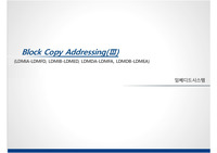 Block Copy Addressing(LDMIA-LDMFD, LDMIB-LDMED, LDMDA-LDMFA, LDMDB-LDMEA)