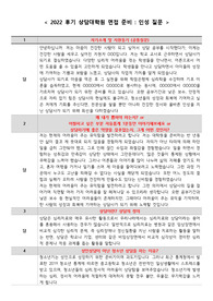 2022 후기 상담대학원 면접 답변 (인성질문)