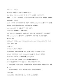 A+/ DNA&amp;RNA 정량 결과레포트